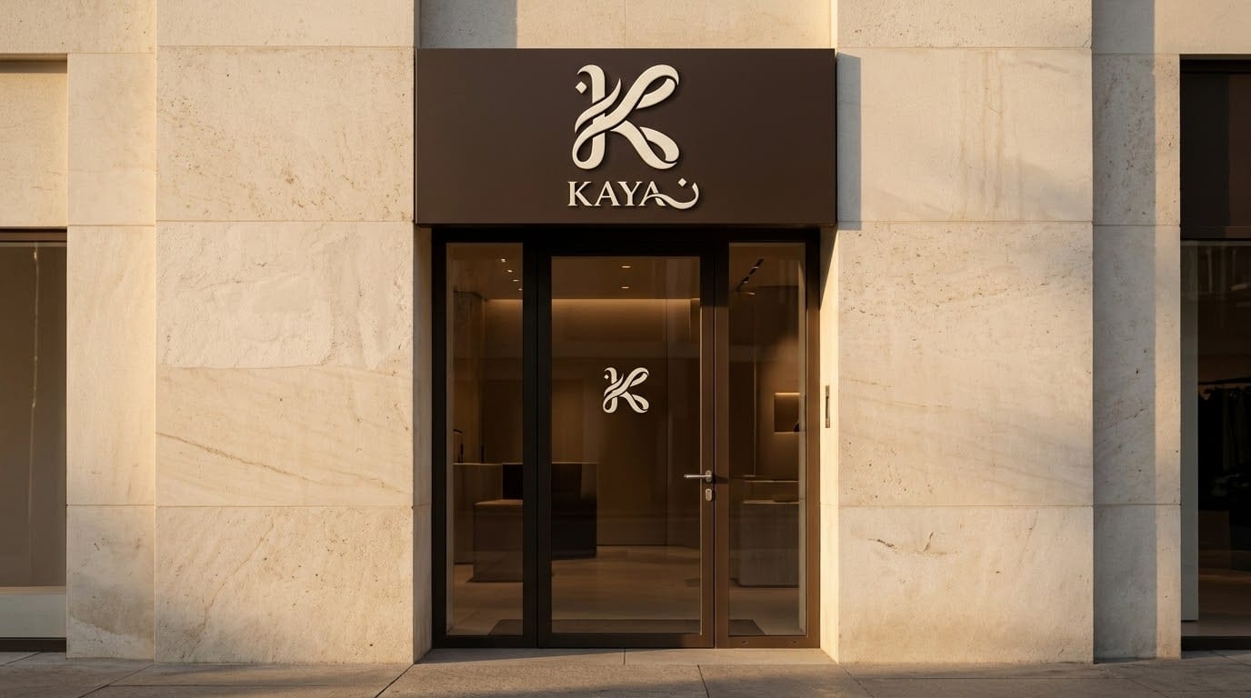 Storefront sign
